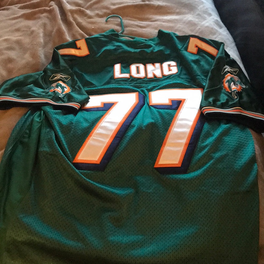 Reebok Miami Dolphins “Jake Long” Jersey